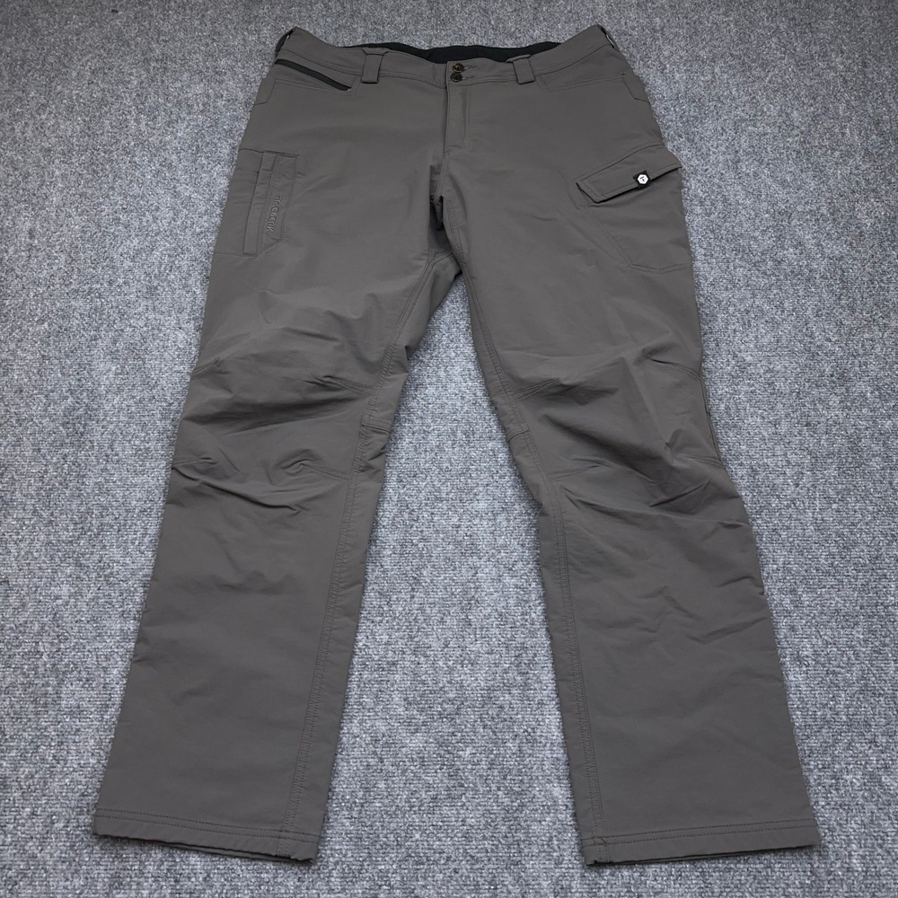 TRUEWERK T2 WerkPant Mens 40x34 Deep Grey Straight Stretch Technical Work Pant